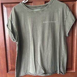 Cleo + Wolf Don’t Stress T-Shirt